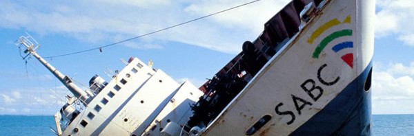 SABC sinking stricken ship