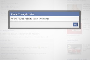 Facebook down