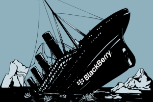 BlackBerry Sinking ship