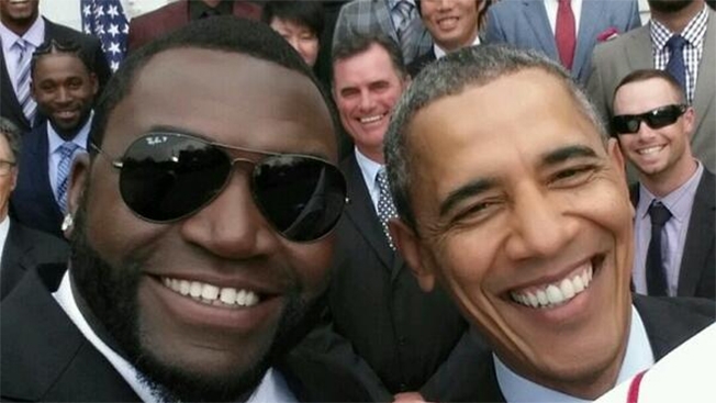 Obama selfie