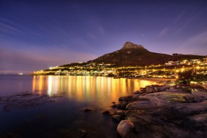 Cape Town at night