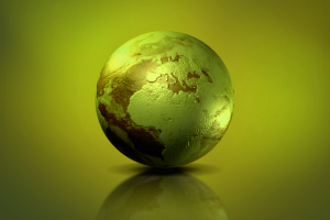 Africa globe
