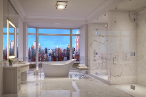 502 Park Avenue Penthouse Bathroom