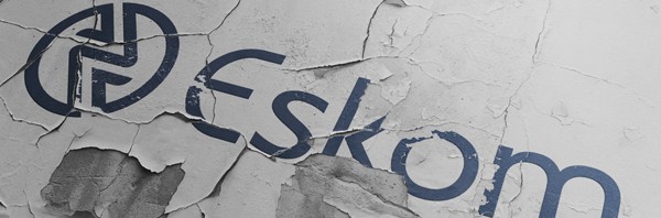Eskom logo on wall