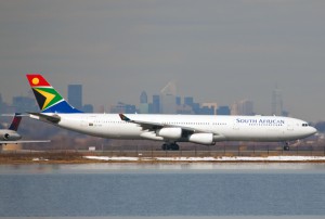 South African Airways SAA plane