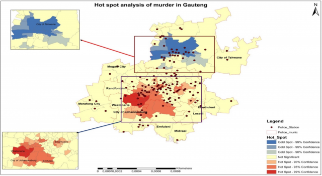 Murder Hotspot - Gauteng