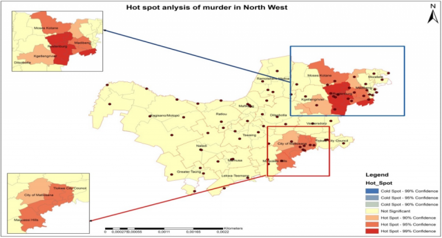 Murder Hotspot - North West