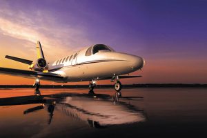 Charter jet