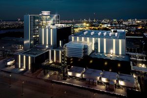 Lausward gas-fired power plant built by Siemens in Dusseldorf