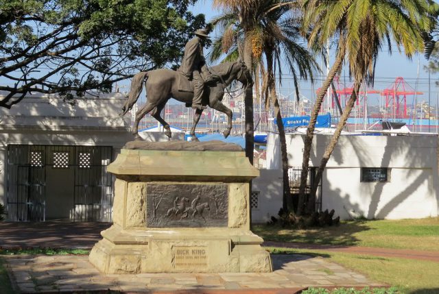 Dick King statue now