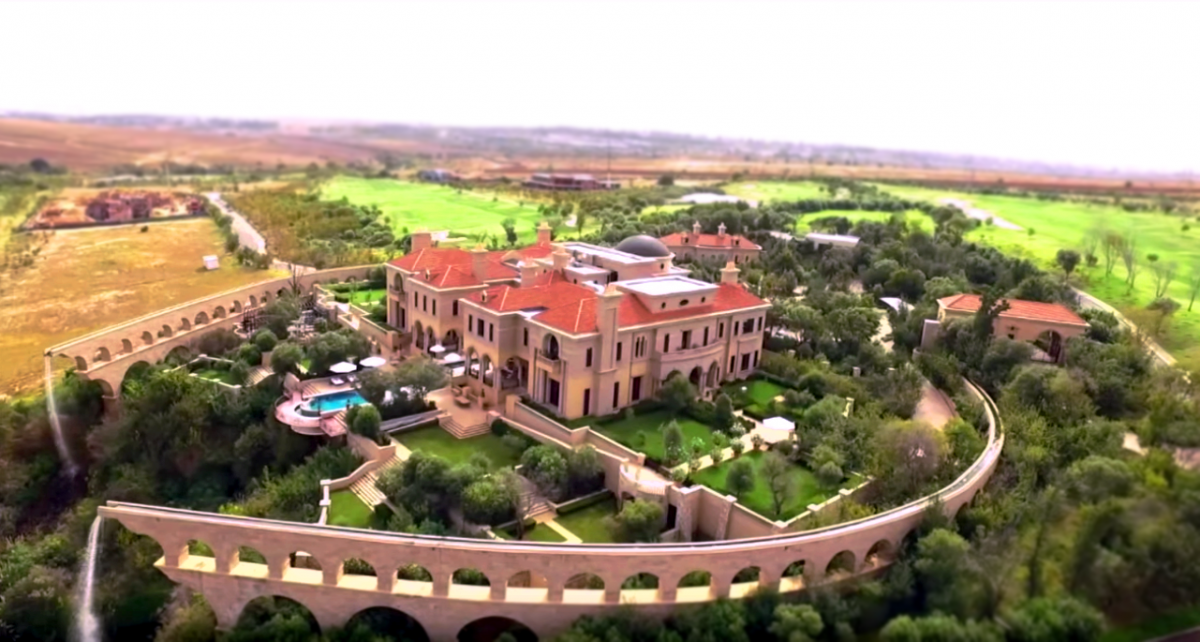 Doug Steyn A look inside SA billionaire Douw Steyn’s R250 million “palace ...