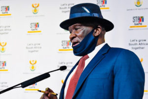 Bheki Cele South African Minister of Police