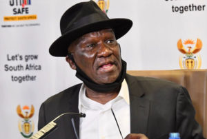 Bheki Cele South African Minister of Police