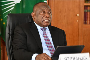 Cyril Ramaphosa South African President