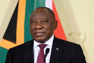 Cyril Ramaphosa South African President