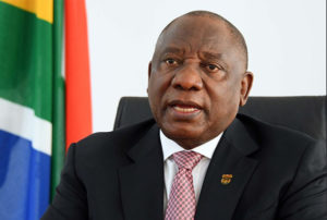 Cyril Ramaphosa South African President