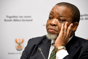 Gwede Mantashe South African Minister of Mineral and Energy Resources