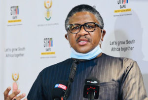 Minister Fikile Mbalula Minister of Transport
