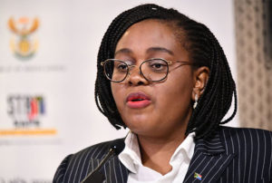 Mmamoloko Tryphosa Kubayi-Ngubane South African Minister of Tourism
