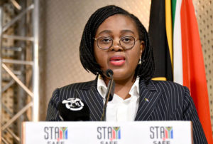 Mmamoloko Tryphosa Kubayi-Ngubane South African Minister of Tourism