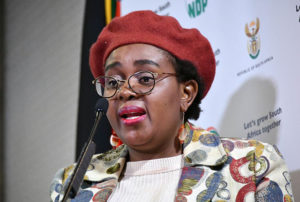 Mmamoloko Tryphosa Kubayi-Ngubane South African Minister of Tourism