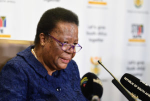 Naledi Pandor South African Minister of International Relations and Cooperation