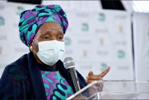 Nkosazana Dlamini Zuma South African Minister of Cooperative Governance and Traditional Affairs
