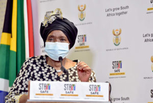 Nkosazana Dlamini Zuma South African Minister of Cooperative Governance and Traditional Affairs