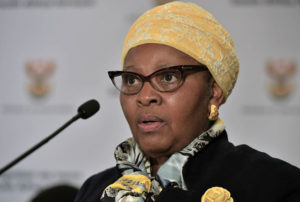 Nonsiviwe Mapisa-Nqakula South African Minister of Defence and Military Veterans