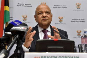 Pravin Gordhan South African Minister of Public Enterprises 1