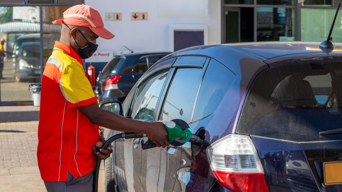 The country that buys most of its fuel from South Africa and charges R8.38 less per litre