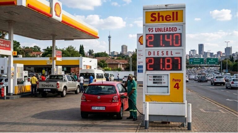 Price of petrol and diesel should be under R22 per litre right now in ...