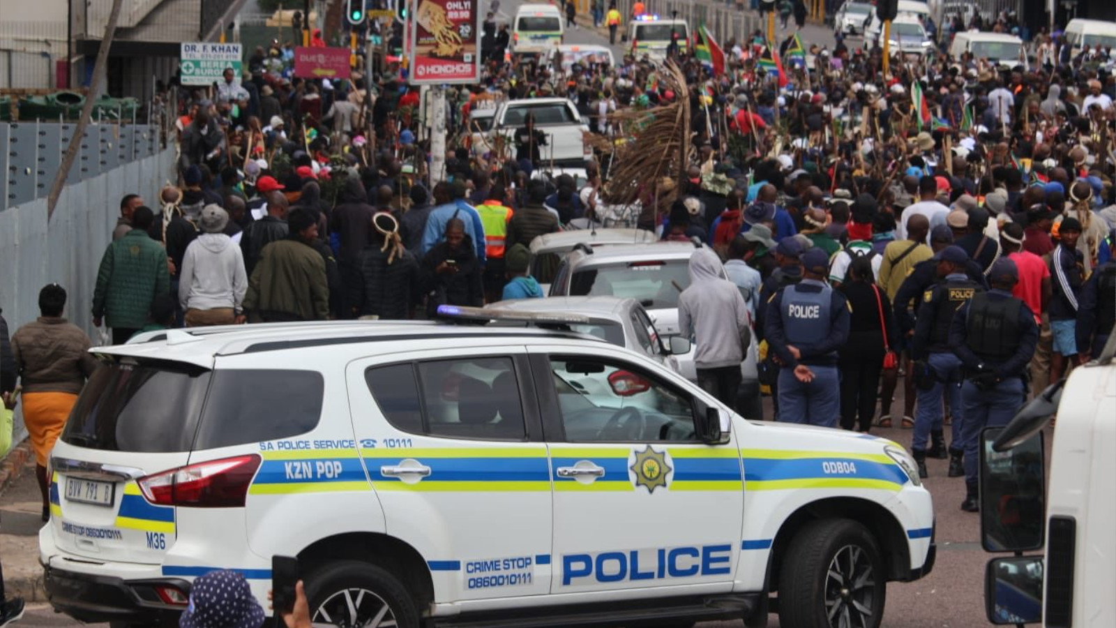 National shutdown hitting South Africa this week